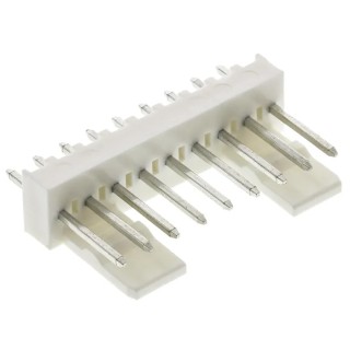 Molex KK 254 Series Straight Through Hole Pin Header, 9 Contacts, 2.54 mm Pitch, 1 Row, Unshrouded, Brass 22-27-2091