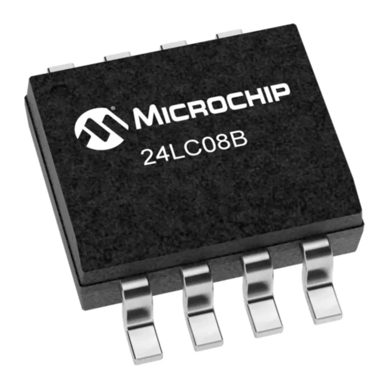 Microchip 8 kB Serial EEPROM 900 ns 8-Pin SOIC Serial-I2C 24LC08B-I/SN