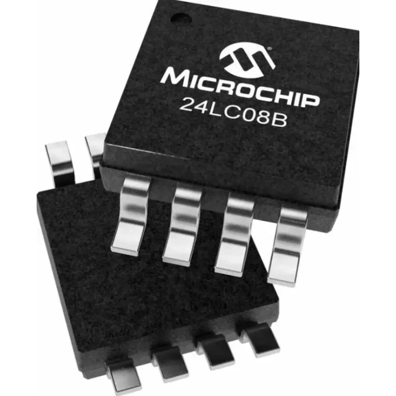 Microchip 8 kB Serial EEPROM 900 ns 8-Pin SOIC Serial-I2C 24LC08B-I/SN