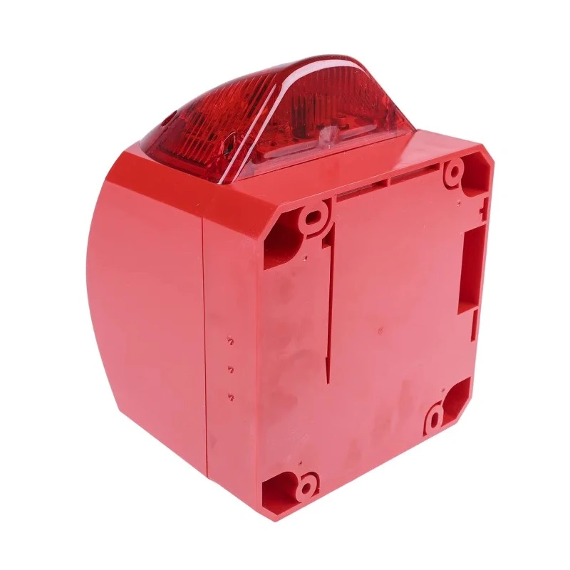 Klaxon PNV Series Red Siren IP66 24V DC 110 dB Sound Level 
