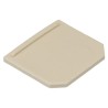 Weidmüller SAK Series Ceramic White End Cover for Use with DIN Rail Terminal Blocks 9502630000