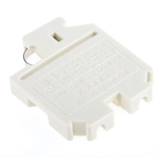 Weidmüller SAKK Series Modular Terminal Block Brown, 4mm², 1-Level, Screw Termination, 800V, 41A Current 9502600000