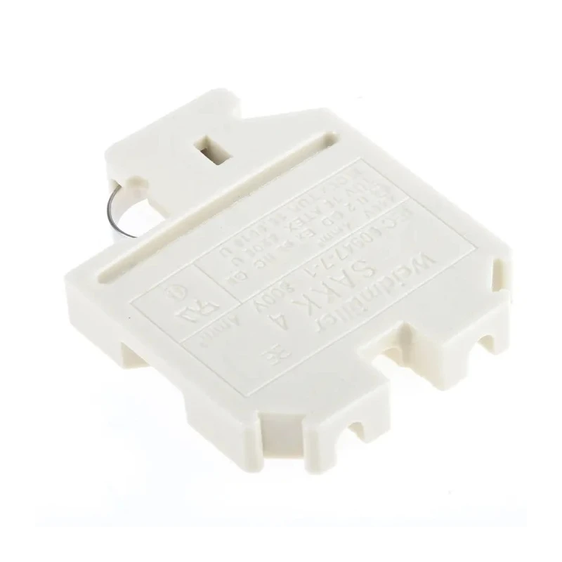Weidmüller SAKK Series Modular Terminal Block Brown, 4mm², 1-Level, Screw Termination, 800V, 41A Current 9502600000