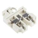 Weidmüller SAKK Series Modular Terminal Block Brown, 4mm², 1-Level, Screw Termination, 800V, 41A Current 9502600000