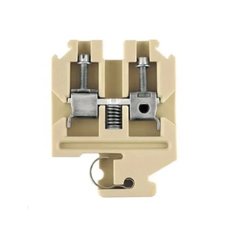 Weidmüller SAKK Series Modular Terminal Block Brown, 4mm², 1-Level, Screw Termination, 800V, 41A Current 9502600000