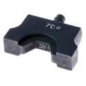 RS PRO Crimp Die Set Coaxial Type Crimp Die Uninsulated Black for Terminal Crimping 454-873