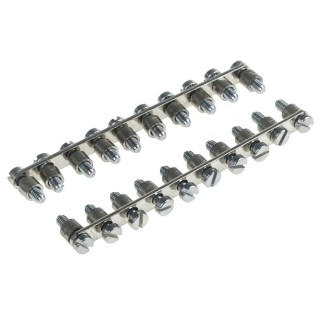 Entrelec BJD Series Triple Deck Jumper Bar for DIN Rail Terminal Blocks 1SNA178032R2500