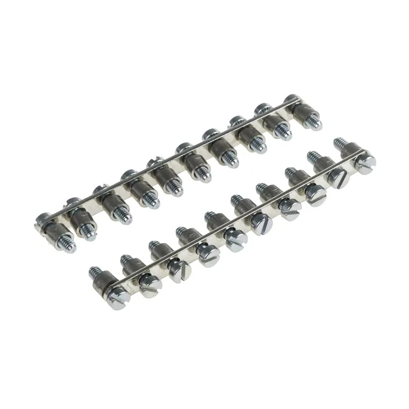 Entrelec BJD Series Triple Deck Jumper Bar for DIN Rail Terminal Blocks 1SNA178032R2500