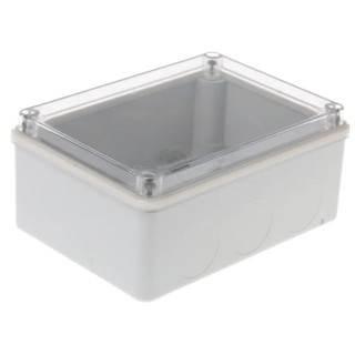 ABB Grey Polyamide 66 Junction Box , 153 mm Length x 110 mm Width x 66 mm Height, Flame-Retardant, Cable Gland Entry IP55