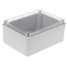 ABB Grey Polyamide 66 Junction Box , 153 mm Length x 110 mm Width x 66 mm Height, Flame-Retardant, Cable Gland Entry IP55