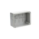 ABB Grey Polyamide 66 Junction Box , 153 mm Length x 110 mm Width x 66 mm Height, Flame-Retardant, Cable Gland Entry IP55