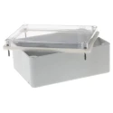 ABB Grey Polyamide 66 Junction Box , 153 mm Length x 110 mm Width x 66 mm Height, Flame-Retardant, Cable Gland Entry IP55