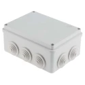 ABB Grey Thermoplastic Junction Box IP55 153 mm x 110 mm x 66 mm 00822 M008220000