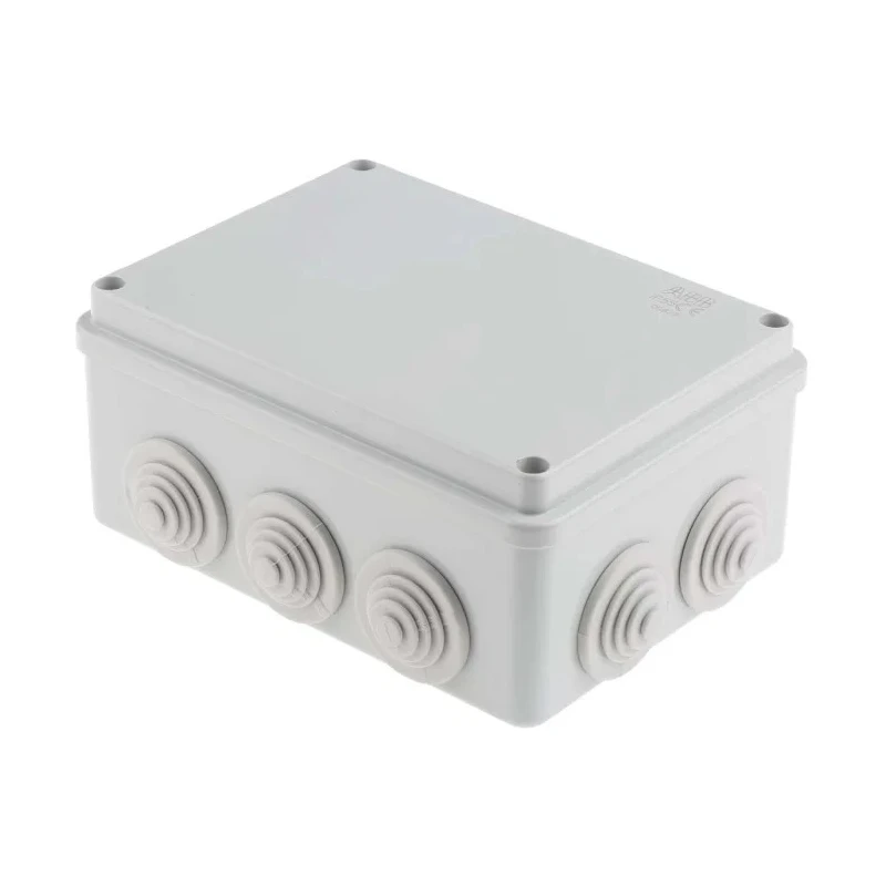 ABB Grey Thermoplastic Junction Box IP55 153 mm x 110 mm x 66 mm 00822 M008220000