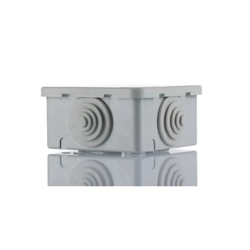 ABB Grey Thermoplastic Polyamide 66 Halogen Free Junction Box IP44 65mm x 65mm x 32mm 00808 M008080000
