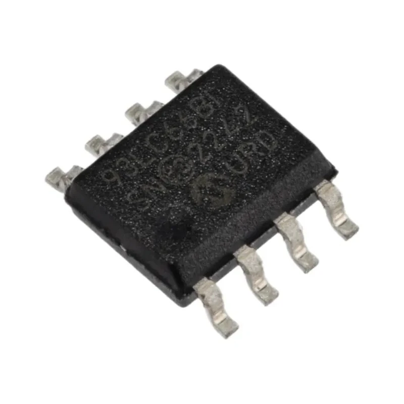 Microchip 4 kB Serial EEPROM 200 ns 8-Pin SOIC Serial-Microwire 93LC66B-I/SN