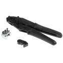 RS PRO 3-Piece Shield Termination Tool Kit with Tool and Dies 455-242