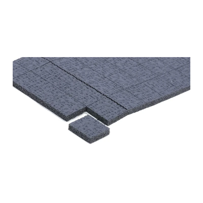 Essentra Square Polyethylene Non-Slip Pad 12.7mm Width x 12.7mm Length ASPS-8-125
