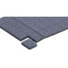 Essentra Square Polyethylene Non-Slip Pad 12.7mm Width x 12.7mm Length ASPS-8-125