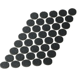Essentra Circular Polyethylene Non-Slip Pad 19.1 mm Diameter ASPR-12-125