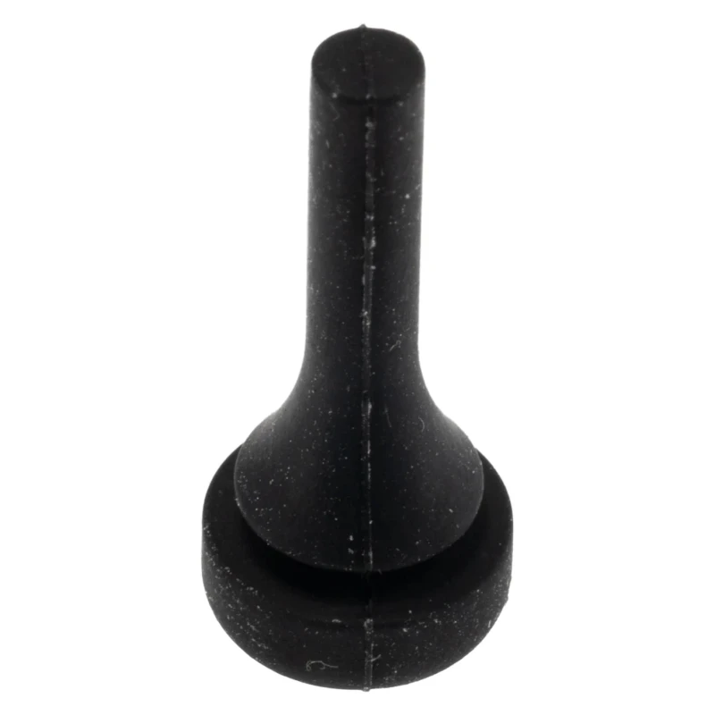 Essentra Anti-Vibration Mount Bump Stop Screw Mount Rubber, Black Foot, 24.5 mm Height BPM-2 BLACK