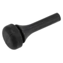 Essentra Anti-Vibration Mount Bump Stop Screw Mount Rubber, Black Foot, 24.5 mm Height BPM-2 BLACK