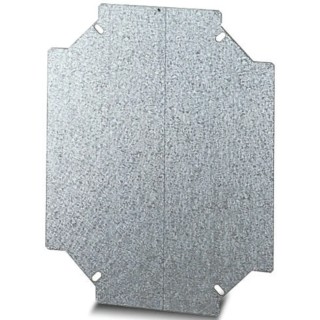 ABB Aluminium Grey Base Plate 215mm Width for Use with 12814 Box 12846 M128460000