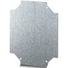 ABB Aluminium Grey Base Plate 215mm Width for Use with 12814 Box 12846 M128460000