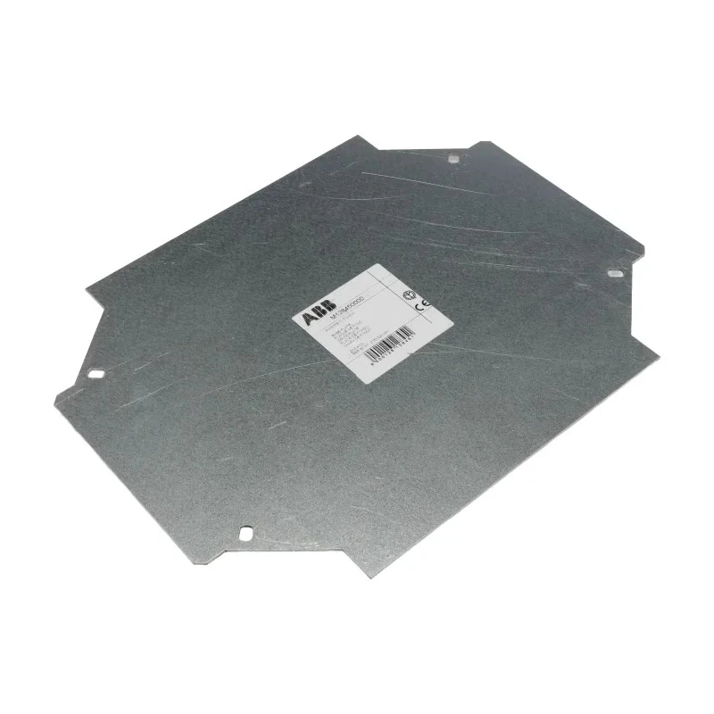ABB Aluminium Plated Base Plate 215mm Width Slotted Mounting Plate for Use with 12812 Box 12845 M128450000