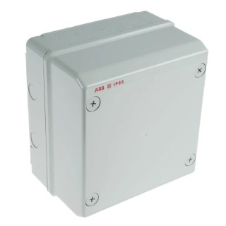 ABB Grey Polycarbonate Junction Box IP65, 140 mm x 205 mm x 220 mm, Model IP65