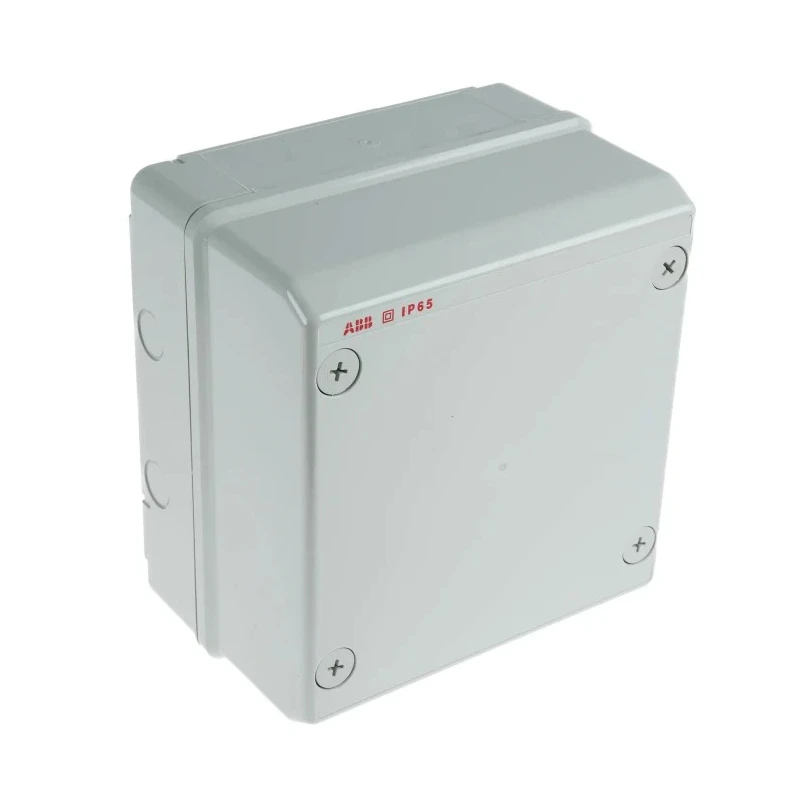 ABB Grey Polycarbonate Junction Box IP65, 140 mm x 205 mm x 220 mm, Model IP65