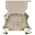 Weidmüller Brown 1-Level Fused DIN Rail Terminal, 6.3A, 500V, Screw Termination, WSI Series 1014000000