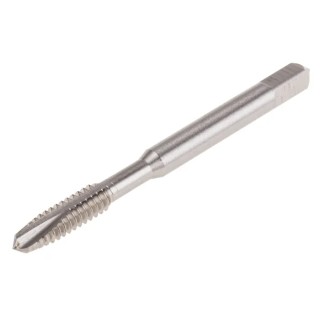 RS PRO Threading Tap UNC 10-24 Thread Spiral Point Machine Tap with Blue Stream Tempered Finish 5mm Shank Diameter 455-924