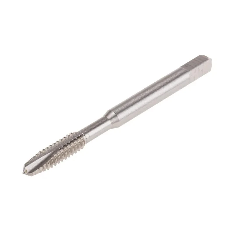 RS PRO Threading Tap UNC 10-24 Thread Spiral Point Machine Tap with Blue Stream Tempered Finish 5mm Shank Diameter 455-924