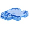 Weidmüller SAK Series Feed Through Terminal Block Blue 4mm² 1-Level Screw IECEx EAC Ex ATEX 0128380000