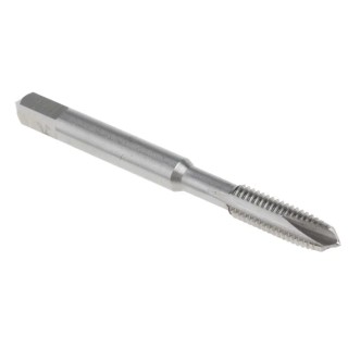 RS PRO Machining Threading Tap M6 Metric Standard Spiral Point Blue Stream Tempered HSS Machine Tap 455-930
