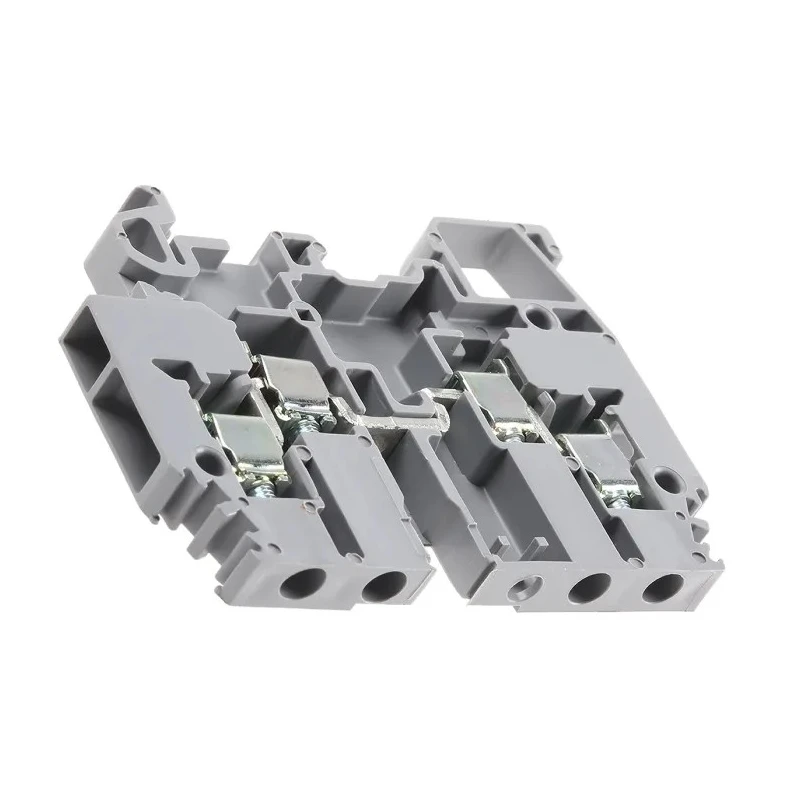 Entrelec SNA Series DIN Rail Terminal Block Grey, 4mm² Cable CSA, 1-Level, Screw Terminal, 32A Current, 800V 1SNA115479R2300
