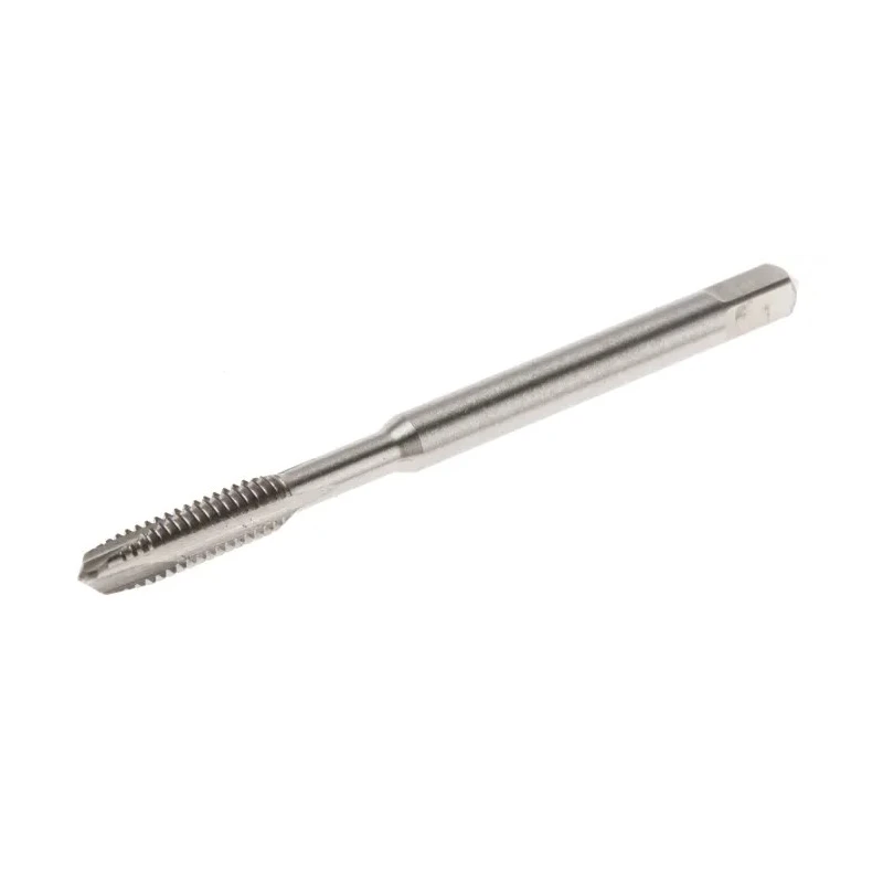 RS PRO Threading Tap, 4 BA Thread, BA Standard, Machine Tap, Spiral Point, HSS, Blue Stream Tempered Finish 455-946