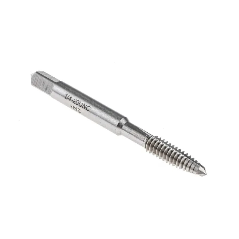 RS PRO Machine Tap 1/4 UNC Thread, Spiral Point, UNC Standard, HSS Blue Stream Tempered Finish 455-968