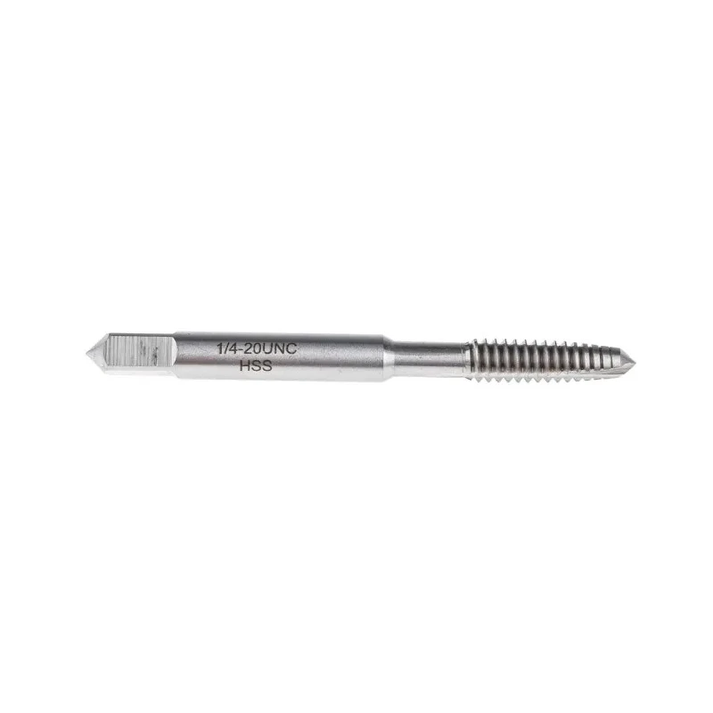 RS PRO Machine Tap 1/4 UNC Thread, Spiral Point, UNC Standard, HSS Blue Stream Tempered Finish 455-968