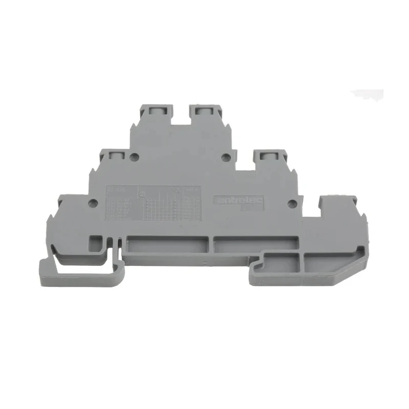 Entrelec Multi Level Terminal Block Grey, 2.5mm² Cable CSA, 3-Level, Screw Clamp, 380V AC, 22A Current 1SNA115541R1100
