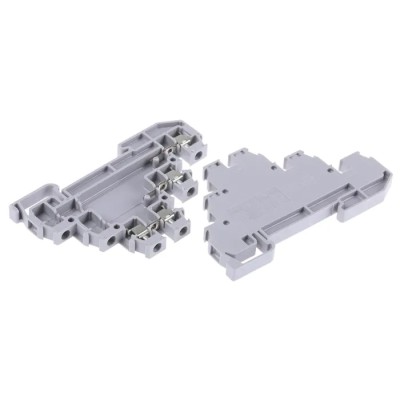 Entrelec SNA Series 3-Level Grey DIN Rail Terminal Block Screw Clamp 2.5mm² 380V AC 22A 1SNA115542R1200