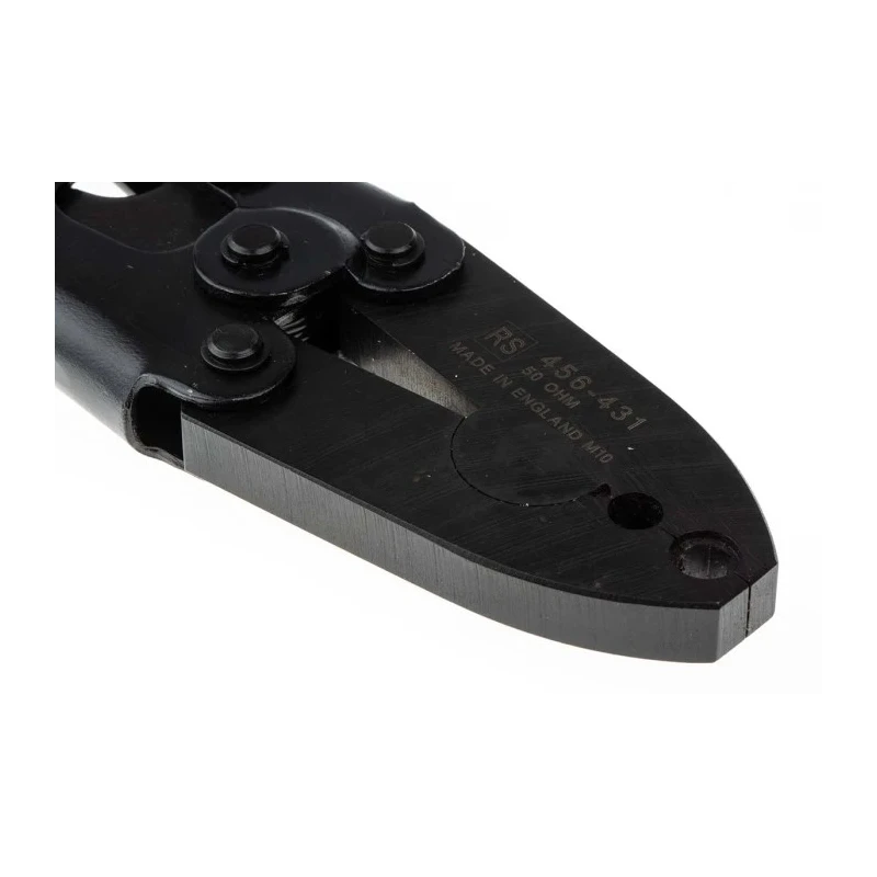 RS PRO Professional Manual Crimp Tool for Coaxial Connector 220mm Adjustable Ratchet 456-431