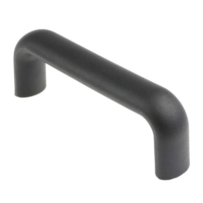 RS PRO Matt Black Plastic Arch Shape Handle 58 mm Height, 29 mm Width, 168 mm Length 456-513
