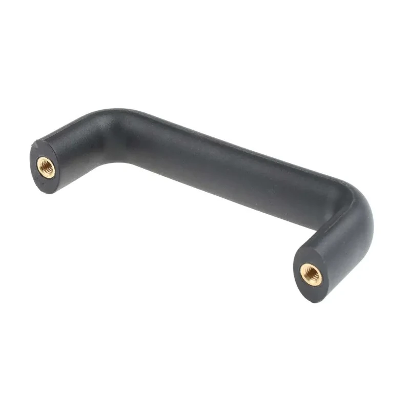 RS PRO Matt Black Plastic Arch Shape Handle 58 mm Height, 29 mm Width, 168 mm Length 456-513