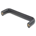 RS PRO Matt Black Plastic Arch Shape Handle 58 mm Height, 29 mm Width, 197 mm Length 456-523