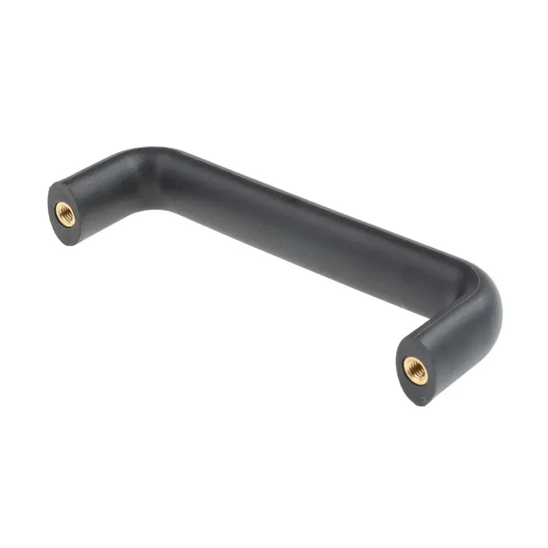 RS PRO Matt Black Plastic Arch Shape Handle 58 mm Height, 29 mm Width, 197 mm Length 456-523