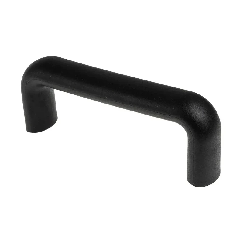 RS PRO Matt Black Plastic Arch Shape Handle 50 mm Height, 25 mm Width, 137 mm Length 456-563