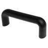 RS PRO Matt Black Plastic Arch Shape Handle 50 mm Height, 25 mm Width, 137 mm Length 456-563