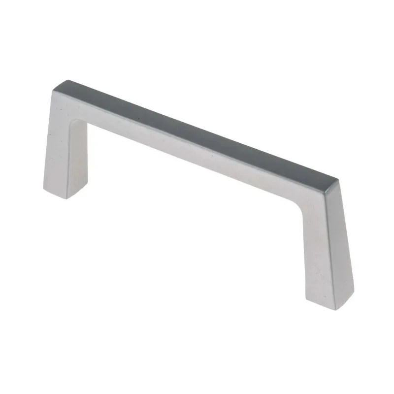 RS PRO Matt Silver Aluminium Arch Shape Handle 50 mm Height, 14.5 mm Width, 140 mm Length 456-539
